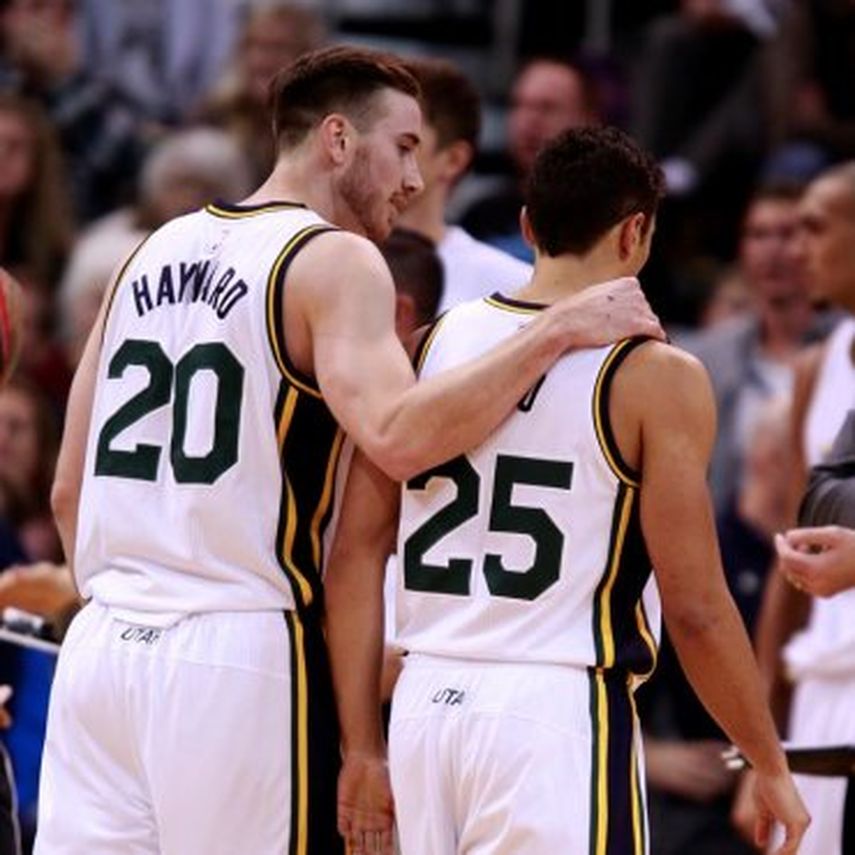 95-68. Hayward suma triunfos consecutivos al derrotar a los Hawks