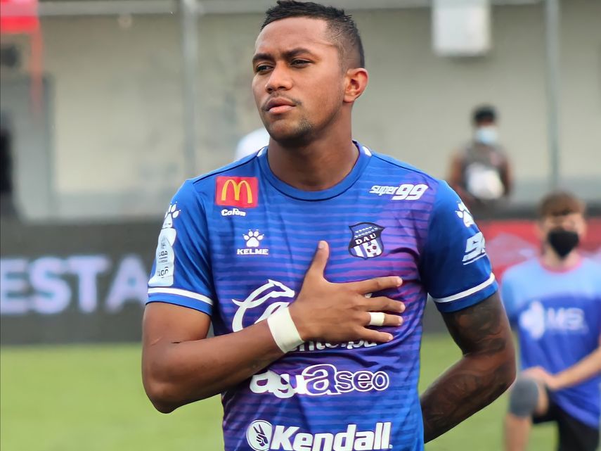 Griffith con la casaca del DAU.&nbsp;