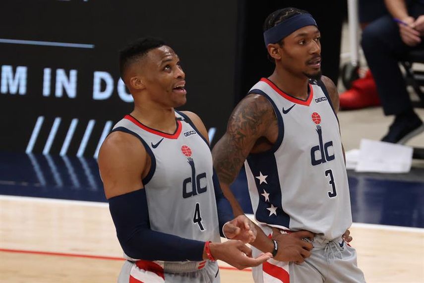 116-107. Beal y Westbrook, con los Wizards, fueron demasiado para unos Lakers inconsistentes