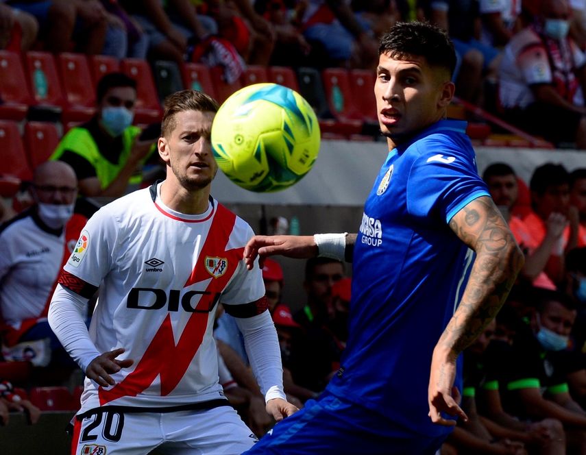 1-0. El Rayo manda al descanso con un gol de Trejo