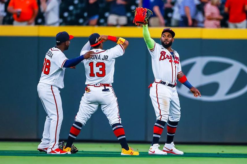 5-0. Ante los Cachorros, Acuña jonronea y le da movilidad a la pizarra de los Bravos