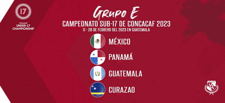 Panamá U17 ya conoce sus rivales para el Premundial