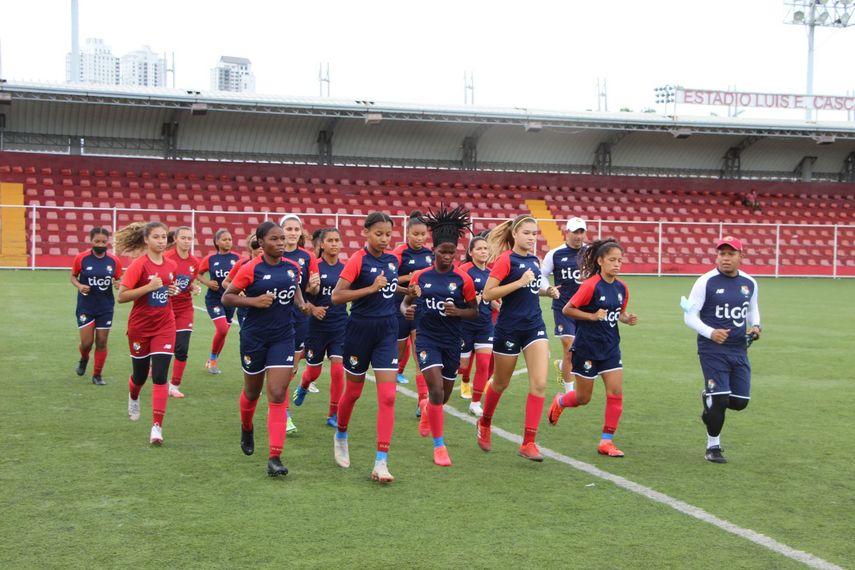 Selecciones femeninas Sub-17 y Sub-20 de Panamá inician nueva semana de trabajo