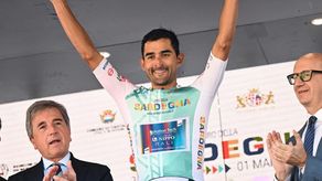 González consolida su dominio en las cumbres italianas y amplía su ventaja como líder absoluto de la clasificación de la montaña en el Giro di Sardegna.