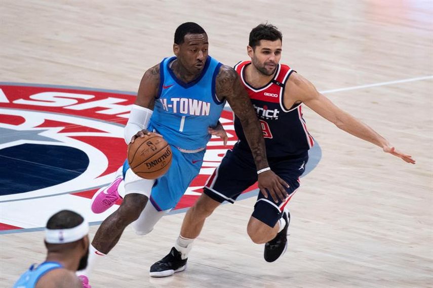 102-93. Wall le gana el duelo a Doncic y a los Mavericks para que los Rockets corten su racha perdedora