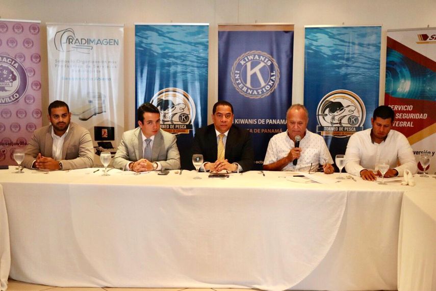 Club Kiwanis de Panamá realizará primer torneo de pesca