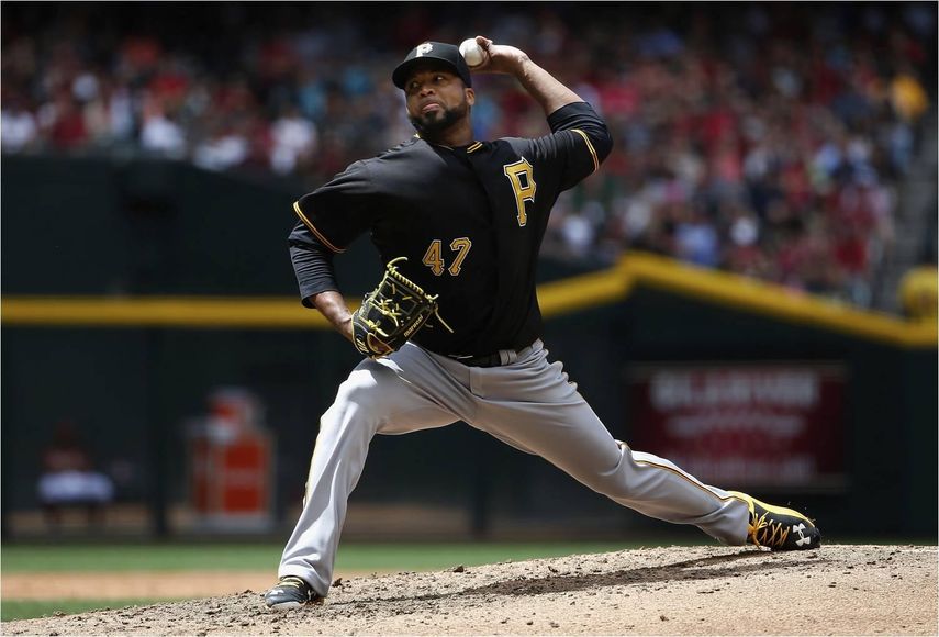 8-0. Liriano conduce desde la lomita el triunfo de los Piratas