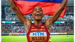 Yulimar Rojas sigue reinando en Budapest