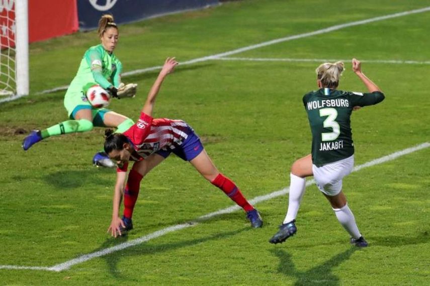 0-6. El Atlético sufre una nueva pesadilla europea ante el Wolfsburgo