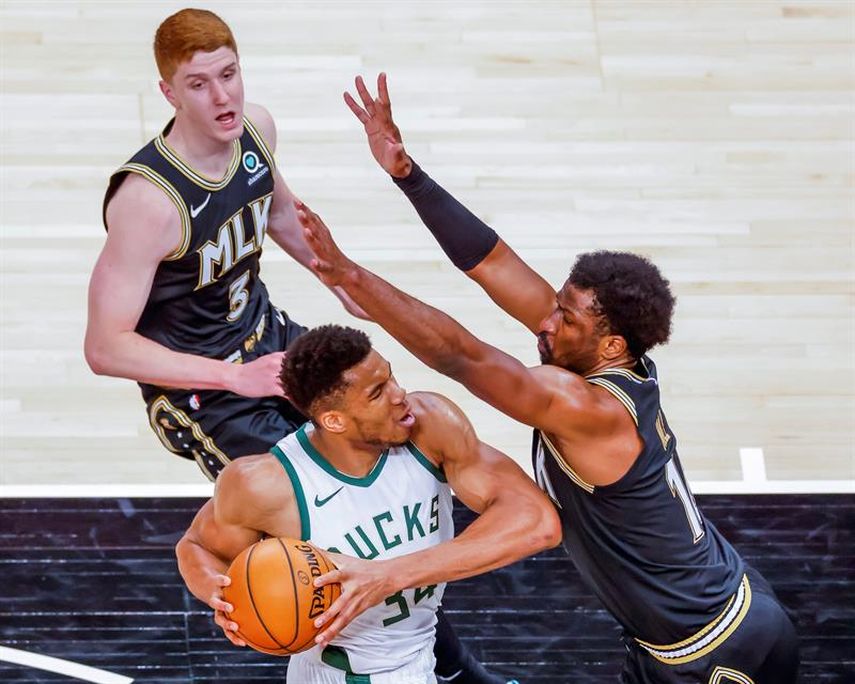 109-120. Reaparece Antetokounmpo y los Bucks le ganan a los Hawks el duelo de líderes de división