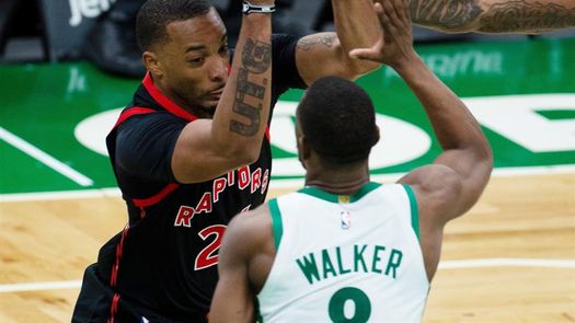 132-125. Tatum lidera el triunfo de los Celtics ante los diezmados Raptors