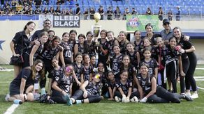Raiders campeonas de la Kiwanis Football League U13 Flag