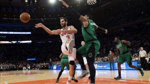 La inspiración encestadora de Calderón no salvó a los Knicks