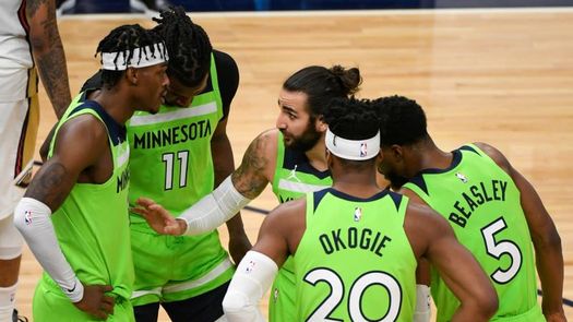 109-104. Beasley y Edwards detienen ante los Cavaliers la mala racha de Timberwolves