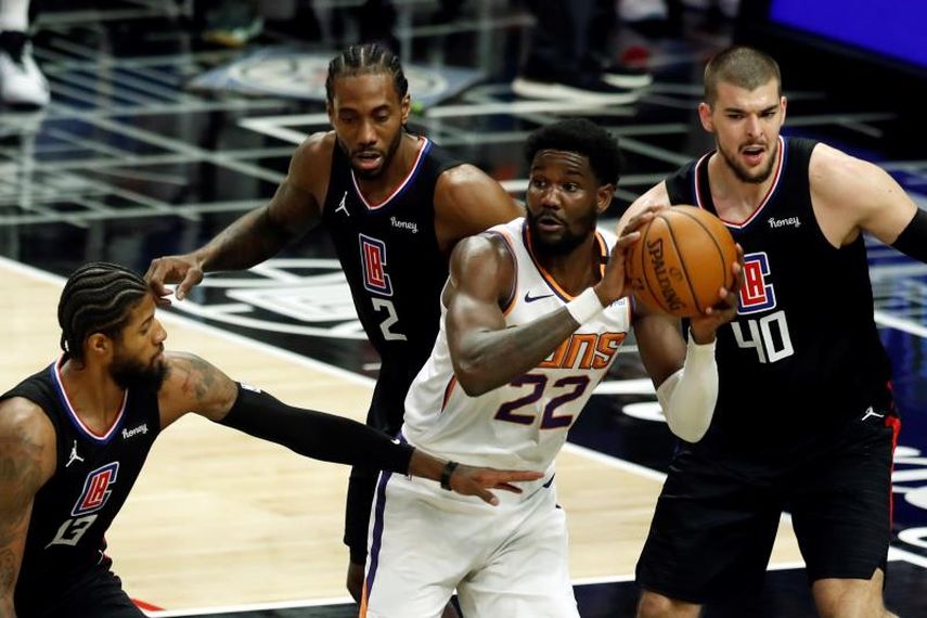 113-103. George y Leonard imponen su acierto y cortan la racha triunfal de los Suns