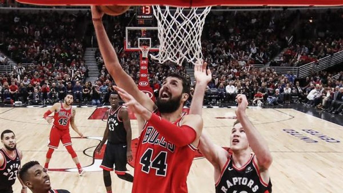 Mirotic fue mejor que Ibaka, pero ganan Raptors; Pau Gasol acabó sin puntos
