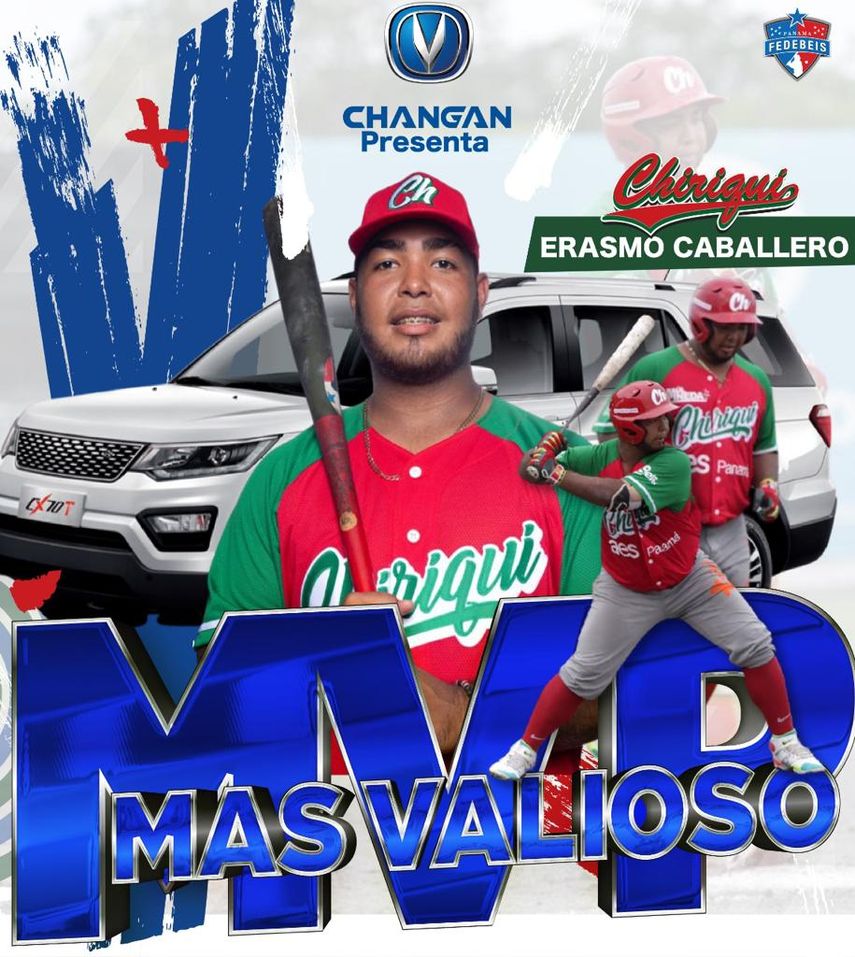 Béisbol Mayor: Erasmo Caballero gana Premio al Más Valioso