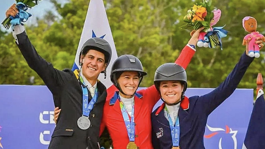 Victoria Heurtematte se lleva el oro para Panamá en Ecuestre