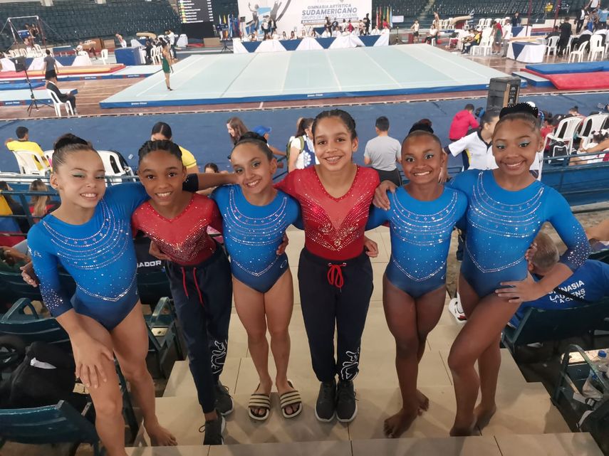 Panamá cosecha medallas en el Sudamericano Infanto / Juvenil de Gimnasia Artística