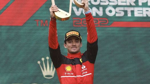 El piloto de Ferrari, Charles Leclerc sumó su tercera victoria de la temporada en la Fórmula 1