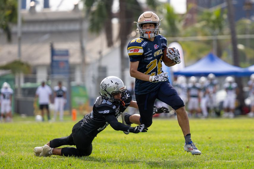 La Kiwanis Football League celebró el Jamboree 2025 de la categoría Contact Juvenil desde el mítico Estadio de Balboa.&nbsp;