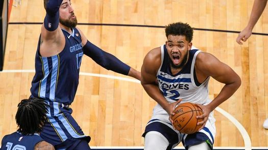 120-108: Los Grizzlies se imponen con facilidad a unos Wolves sin Ricky Rubio