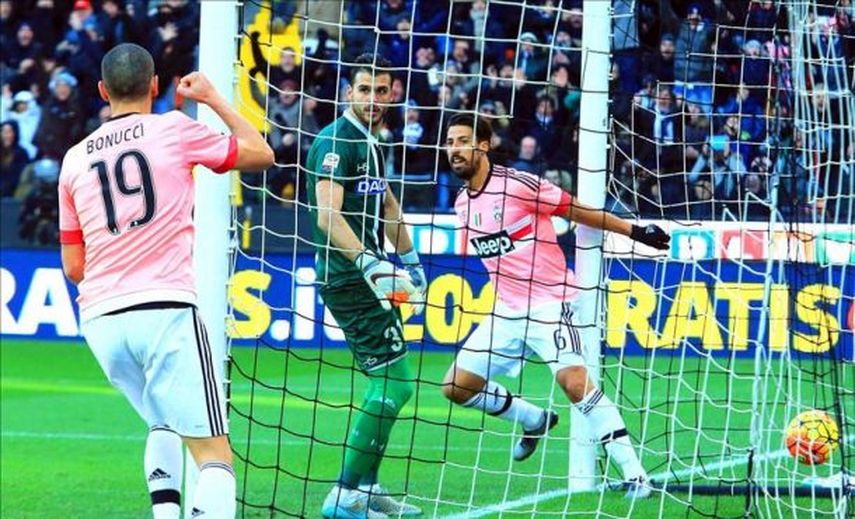 El Juventus golea al Udinese y el Roma empata con el colista Verona