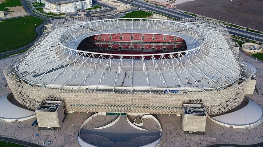 Estadios qataríes, entre la innovación y la polémica