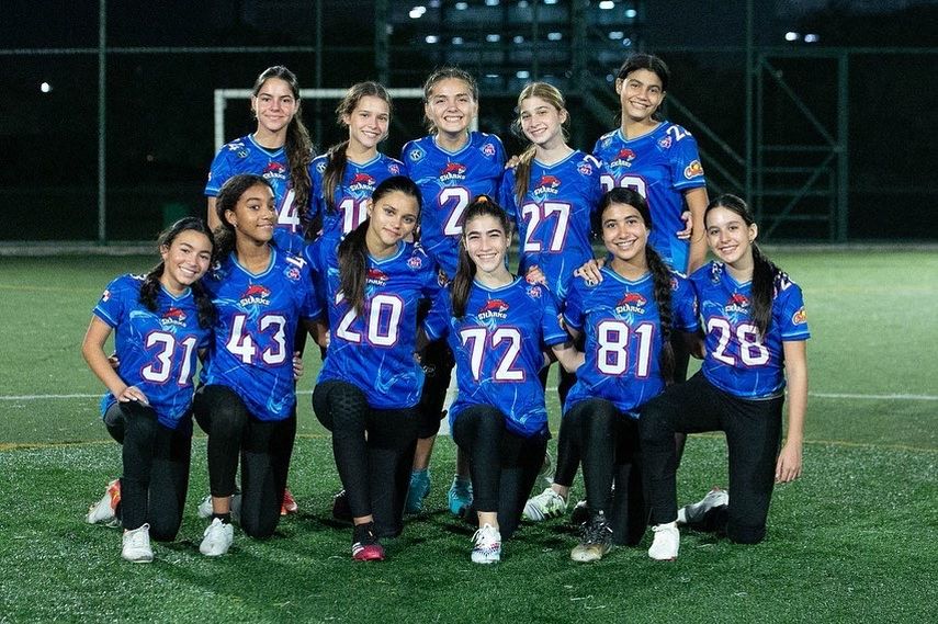 Los equipos de Panama Sharks, inician su participación en el Campeonato Nacional de Flag Football Life en los Estados Unidos