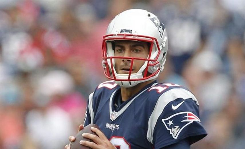 31-24. Patriots también ganan sin Garoppolo, lesionado en la primera parte