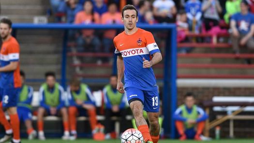 Francisco Narbón disputó su primer partido oficial con el FC Cincinnati