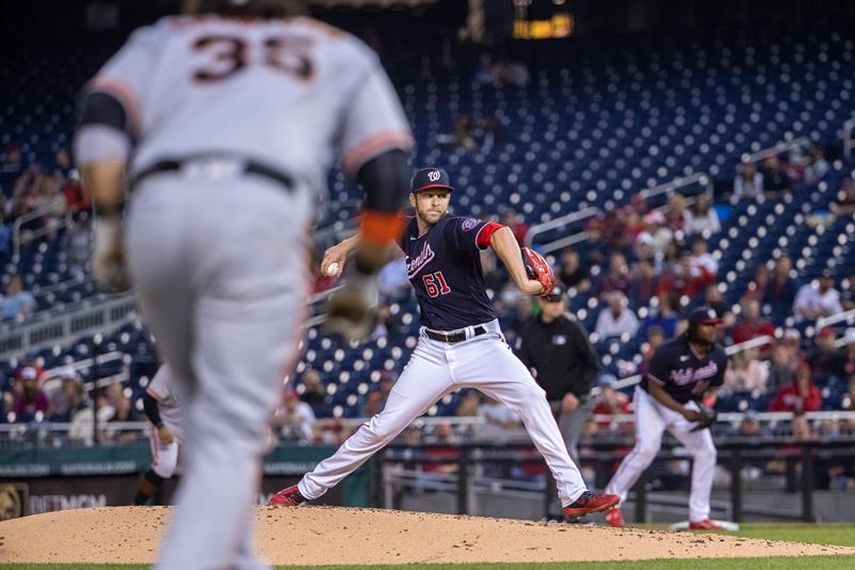 1-0. DeSclafani lanza ruta completa y vence a los Nacionales