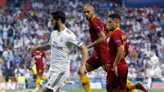 El Roma perdió 4 de los 5 precedentes contra el Madrid en el Olímpico