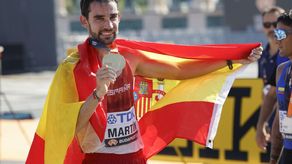 Álvaro Martín suma su segundo oro en Budapest 2023