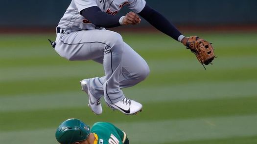 3-2. Olson llega a la registradora y sella la victoria de los Atléticos sobre los Tigres