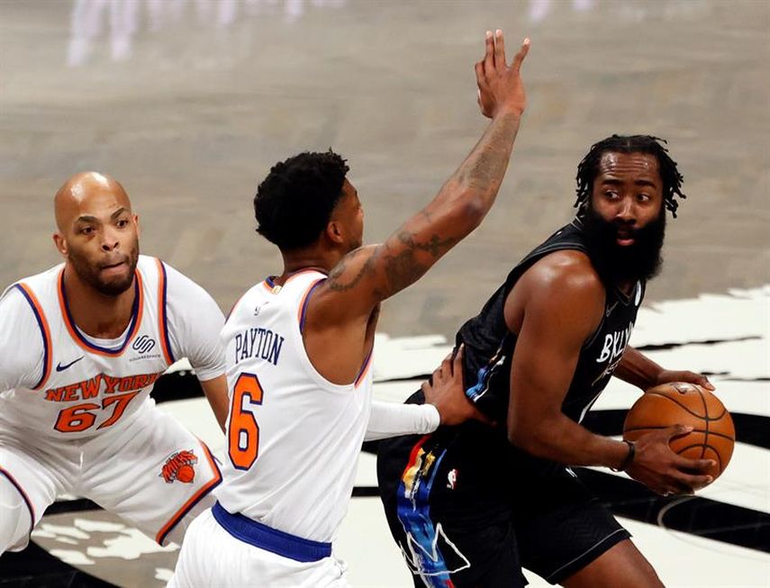 Los Nets pierden a Harden por unos 10 días y esperan la vuelta de Durant