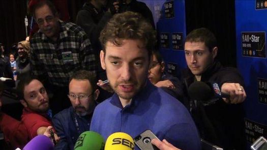 /Cuando éramos niños el All-Star era de otra galaxia/, dice Pau Gasol