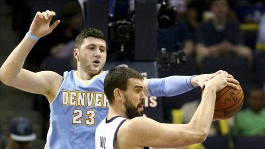 Marc Gasol destacó en el triunfo de los Grizzlies