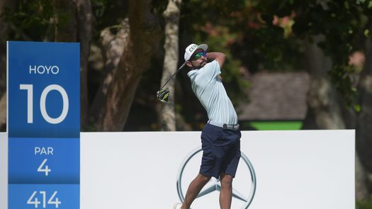 Omar Tejeira jugará el fin de semana tras pasar el corte. Se ubica en el puesto 27 con un total de 148 golpes. Crédito de Foto: Enrique Berardi/LAAC