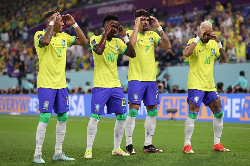 Brasil ganó, goleó y gustó ante una tímida Corea del Sur.