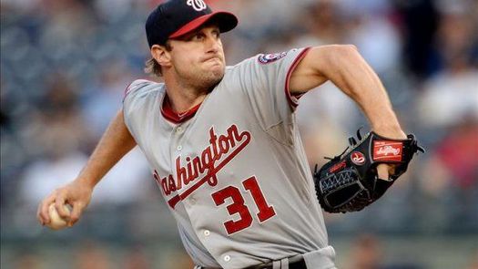 10-1. Scherzer lanza la ruta completa y vence a los Cerveceros