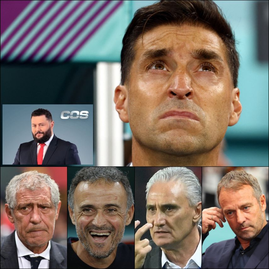 Top 5 de los peores técnicos de Catar 2022.&nbsp;