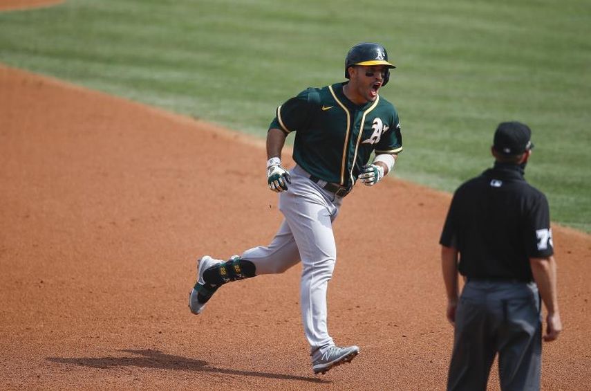 4-1. El dominicano Laureano aprovecha salida de Ohtani y ganan los Atléticos