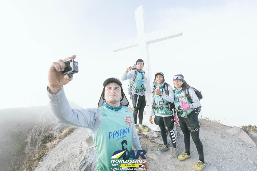 Aventureros 507, equipo panameño en competencia en el Adventure Race Panamá 2022. Foto: Enrique_Blanco - ARWS