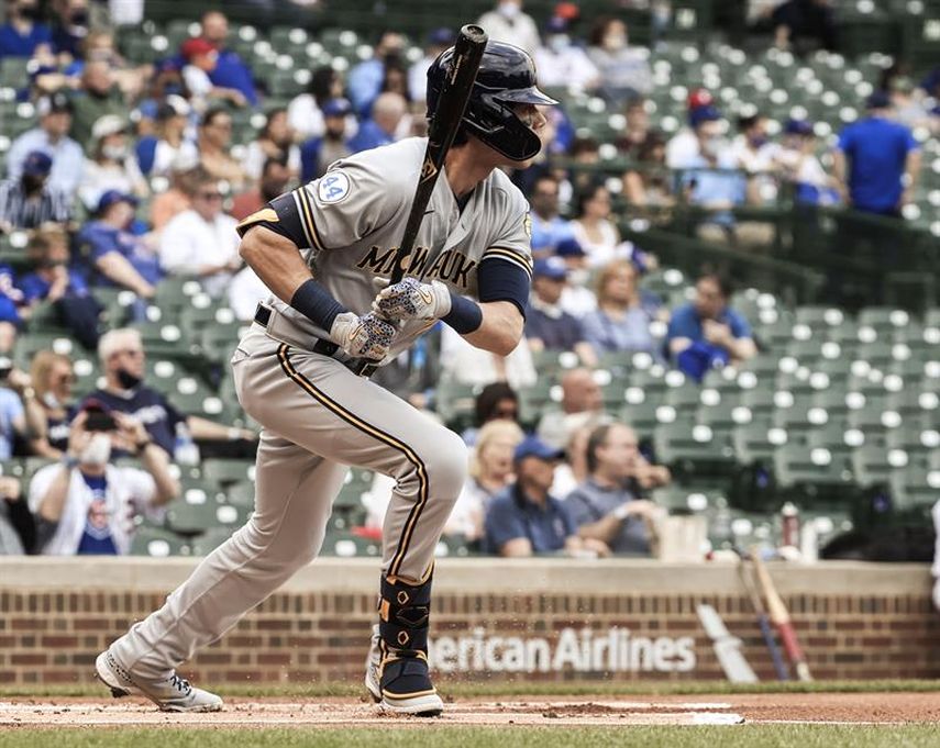 7-5. Yelich lidera ataque pegando jonrón contra los Diamondbacks