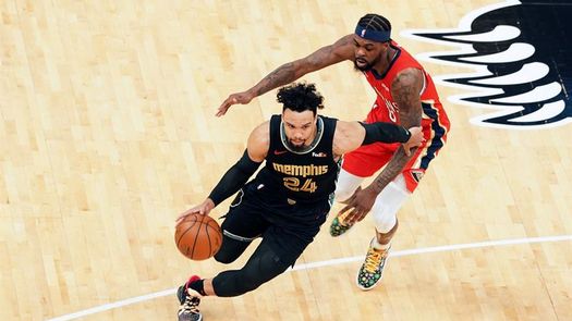 115-110. Ante los Pelicans, Brooks y Valanciunas aseguran a los Grizzlies el torneo play-in del Oeste