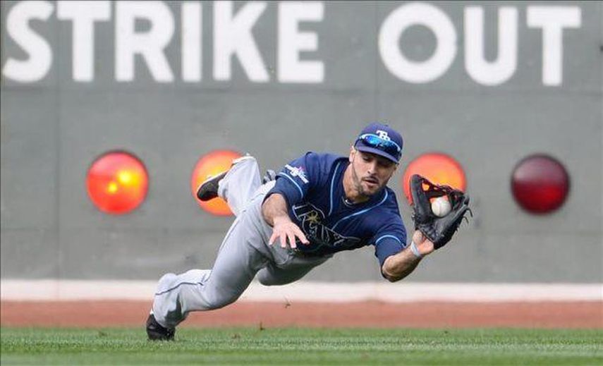 6-5. Rodríguez pega de sacrificio y da el triunfo a los Rays