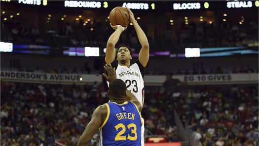 103-100. Davis y los Pelicans suben al octavo puesto a costa de Warriors