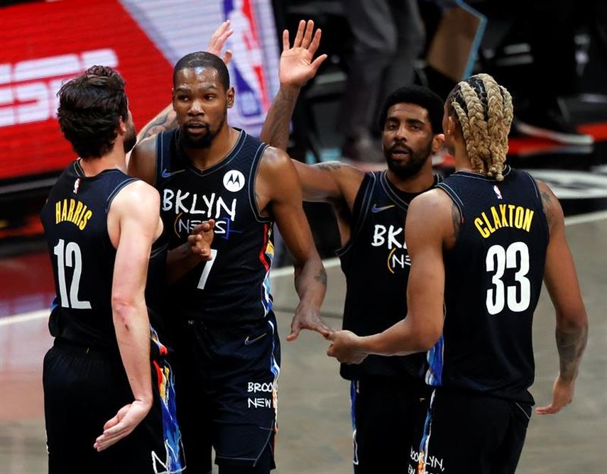 130-115. Ante los Hornets, Durant y Harris le dan cuerpo al triunfo de los Nets, sin Harden
