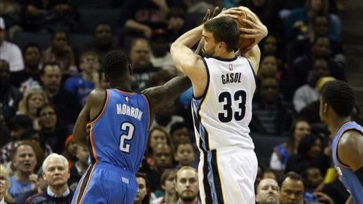85-74. Randolph y Gasol amplían la racha triunfal de los Grizzlies
